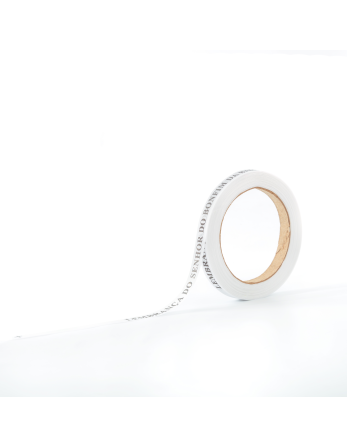 White Brazilian Roll Of Ribbon - Roller Bonfim - Branco 2
