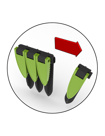 Pack Of 4 Beach Towel Clips. Holds Down 1 Tow - Pack Of 4... 2