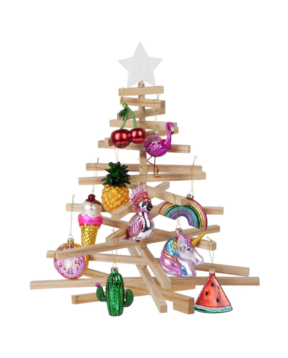 Ice Cream Cornet Christmas Decoration To Hang Up - Festive Ornament Ice Cream