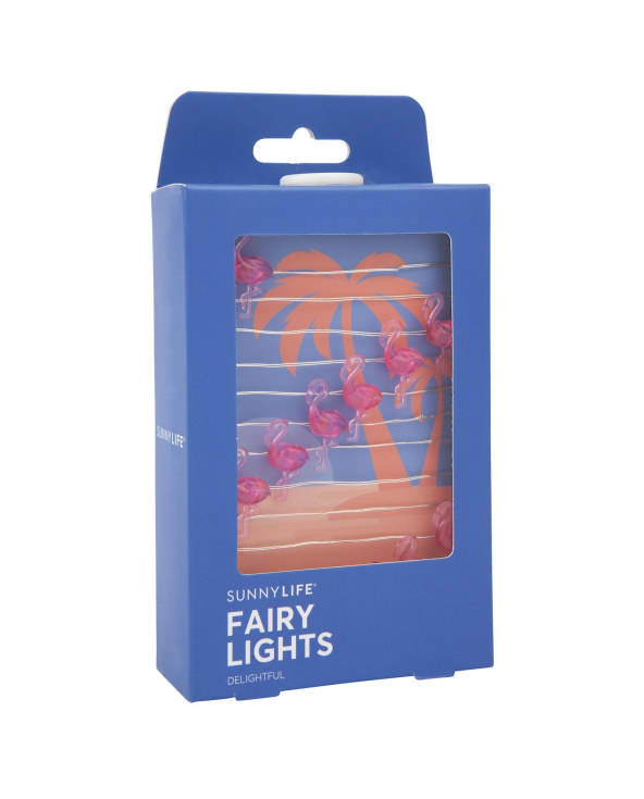 String Of Lights With Flamingos 3M - Flamingo Fairy Lights
