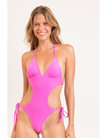 MARINA BrazilianSwimwear【即発】ホルターネックモノキニオフ白 MARINA BrazilianSwimwear【即発】ホルターネックモノキニオフ白