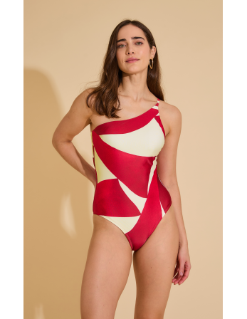 ブラジリアン ワンピース 水着 Lenny Piping OP SWIM WEAR]PIPING WRAP OP(S0132) | mikomori