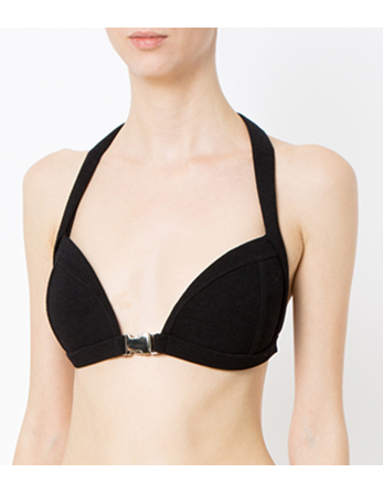 Top High Waisted Clasp Bikini