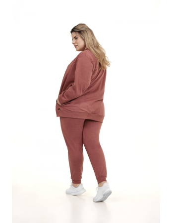 Jaqueta Melange Plus Rosa Hug 2