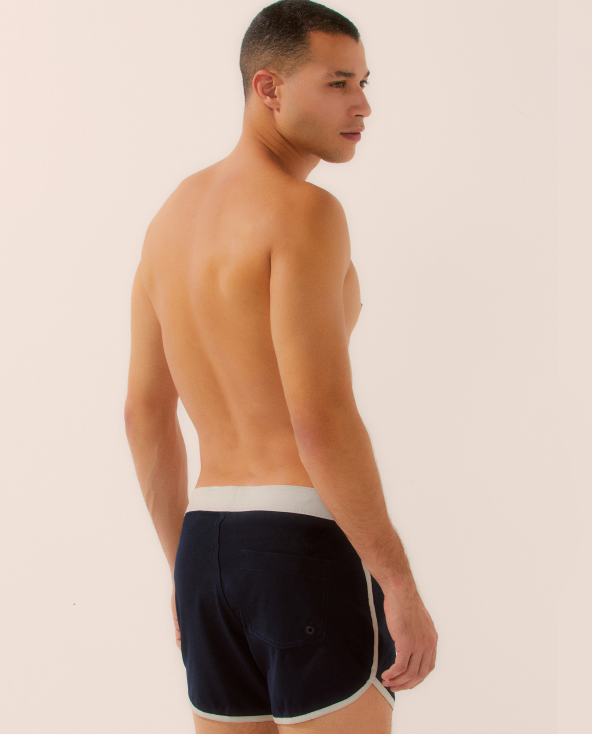 Boardshort Retro Com Vies Mare