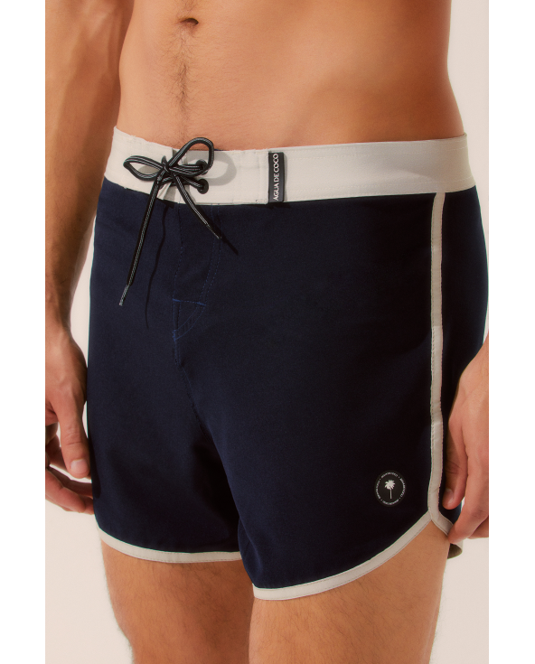 Boardshort Retro Com Vies Mare