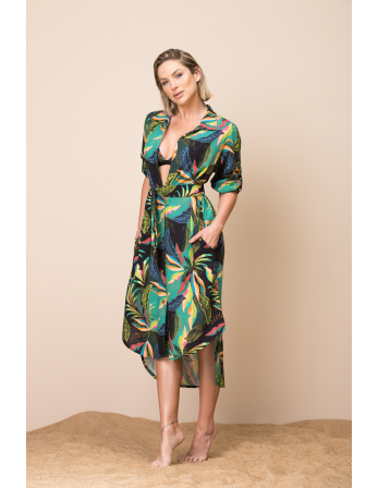 Chemise Alongada Jardins