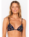 Top Bikini Df Cheetah Rainbow