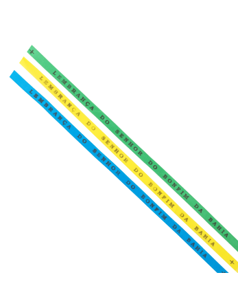 Lot Of 3 Bonfim - Brazilian Flag