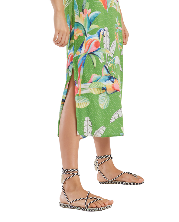 Vestido Midi Rafaela Vanguarda