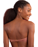 Top Shimmer-Copper Bandeau-Joy