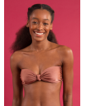 Top Shimmer-Copper Bandeau-Joy
