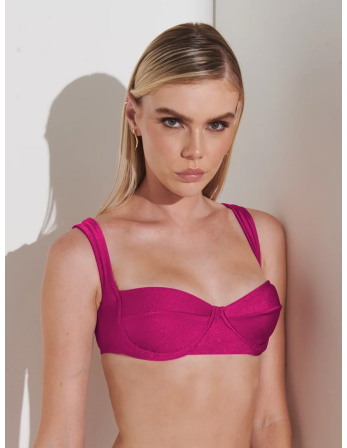 Top Biquini Galea Magenta
