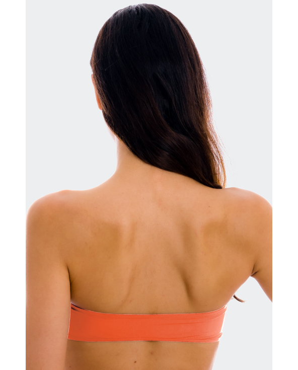 Top Light-Peach Bandeau-Reto