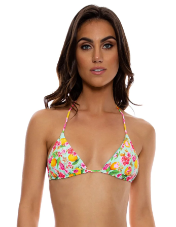 Top Wavy Ruched Limoncello