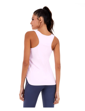 Regata Skin Fit Inspiracionais Rosa Soft 2