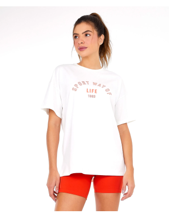 T-Shirt Eco Nature Start Off White