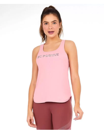 Regata Skin Fit Inspiracional Rosa Icing