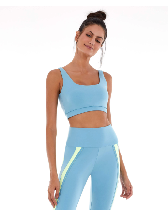 Top Blackout Costas Regata Azul Waters