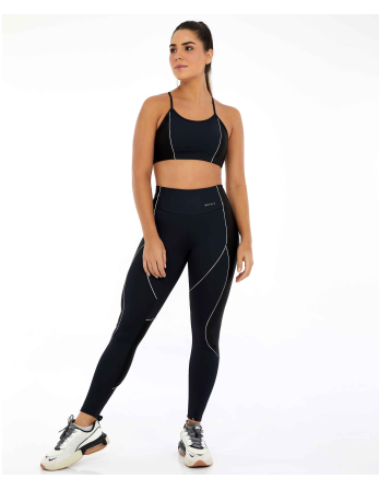 Legging Hyper Recortes Atlanta Preto