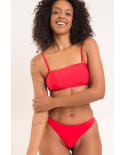Top Rouge Bandeau-Reto