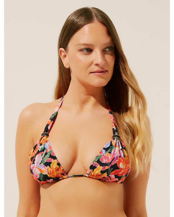 Top Media Floral Ikat