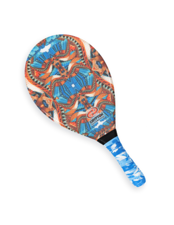 Beach Bat Caleidoscopio Azul