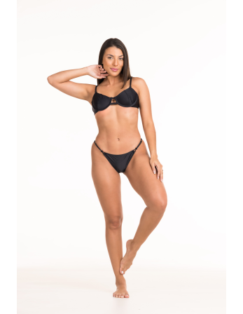 Top Cordao Duplo Preto 2