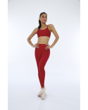 Legging Hyper Recortes Atlanta Vermelho Haute Red