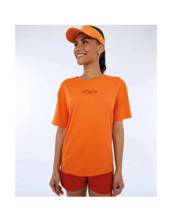 T-Shirt Skin Fit Make It Fun Laranja Gym