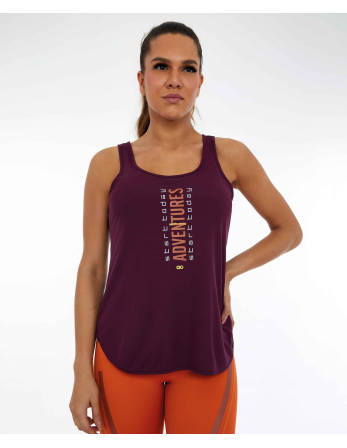 Regata Skin Fit Inspiracional Roxo Potent