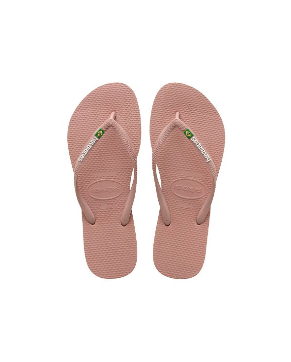 Havaianas Slim Brasil Rosa Crocus