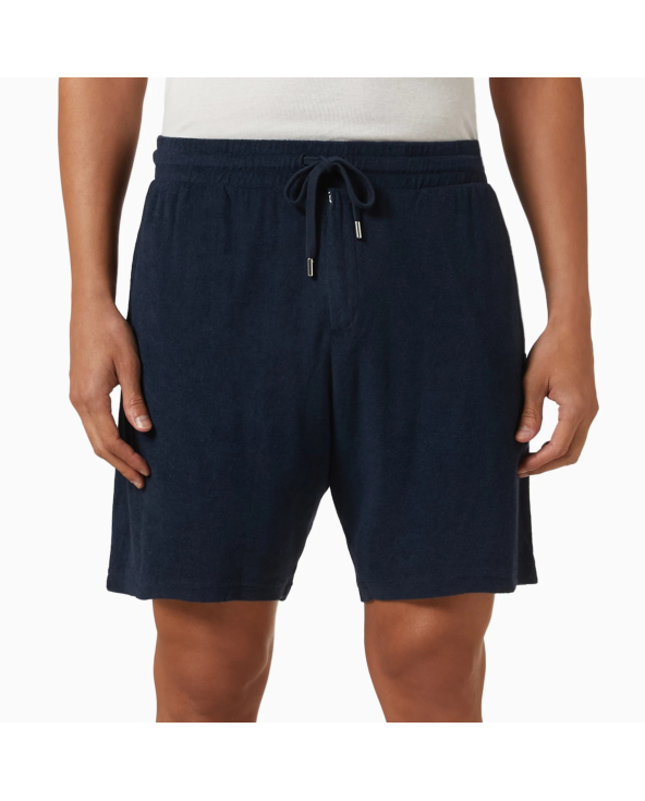 Augusto Terry Cotton Blend Shorts