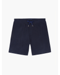 Augusto Terry Cotton Blend Shorts