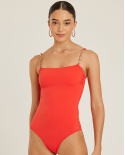 Bio Chain Strap One Piece Watermelon