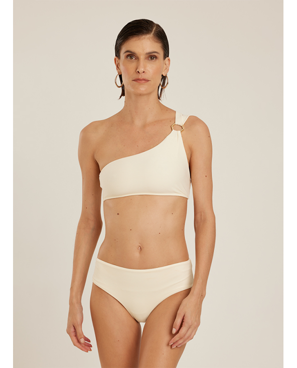 Top Honey Comb Off White