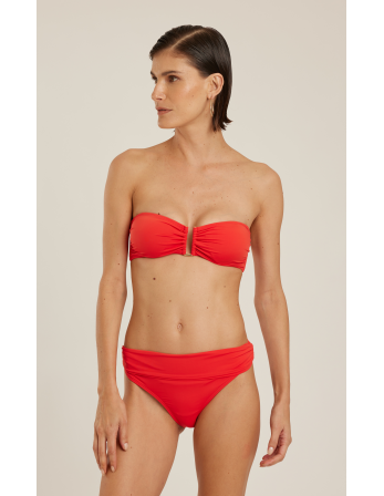 Top Bandeau Ruched Essentials Watermelon 2