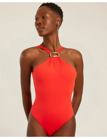 Bio Rectangle One Piece Cayenne