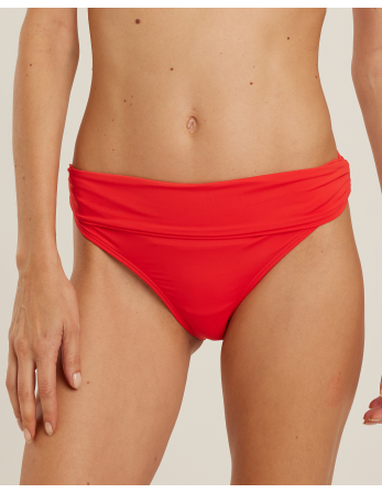 Bottom Bandeau Ruched Essentials Watermelon