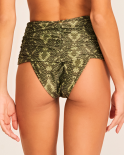 Bottom Bikini Onca Green Snake