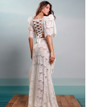 Lace Dress Off White