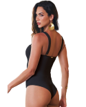 Bandeau Ziper Preto