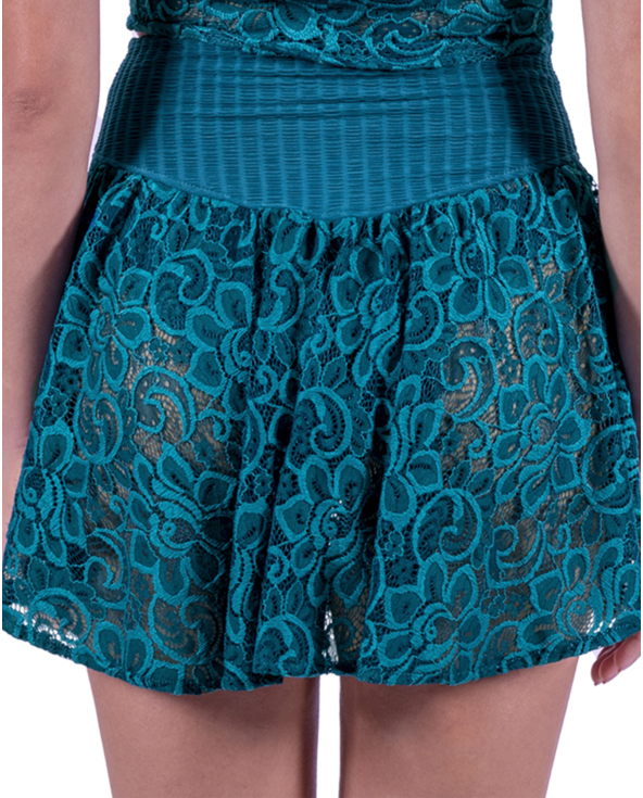 Skirt Lace Teal