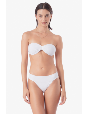 Bandeau Tropical White