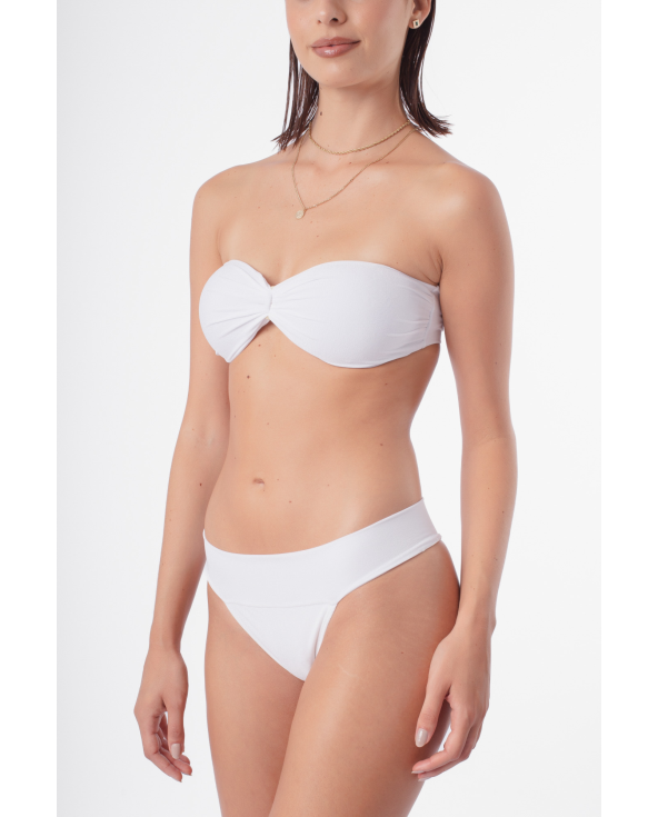 Bandeau Tropical White