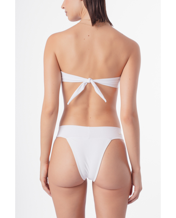 Bandeau Tropical White