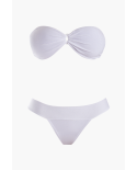 Bandeau Tropical White