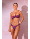 Bandeau Purple Tropic