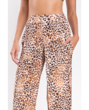 Leopard Wide Pants