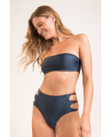 Bottom Nocciola High-Waist-Spin